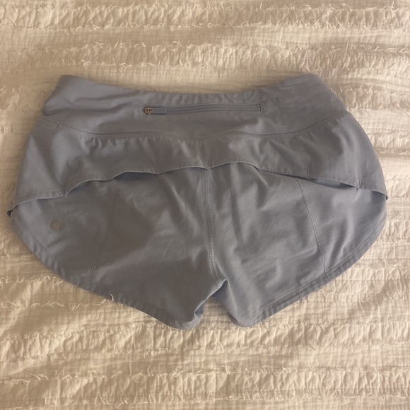 Blue linen lululemon shorts - Picture 2 of 2